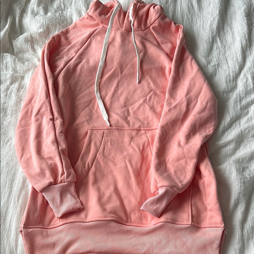 Cozy Pink Hoodie Sweater